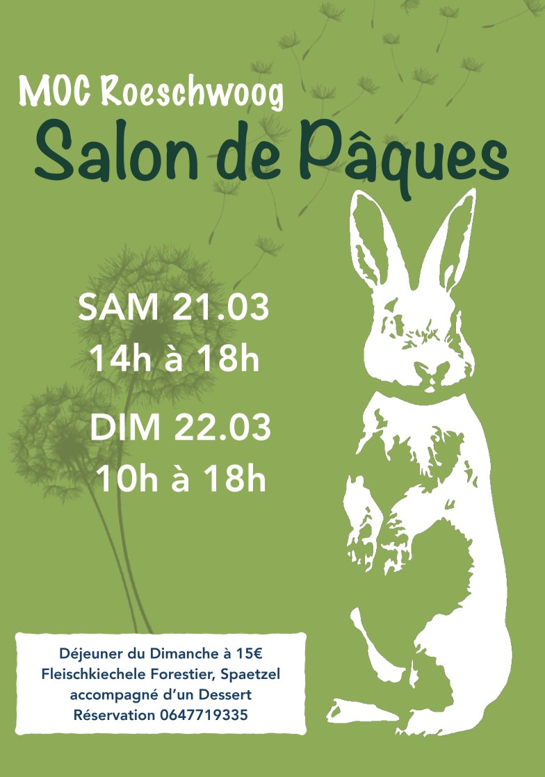 Salon de Pâques Roeschwoog 2026 Xavière l'Aventurière